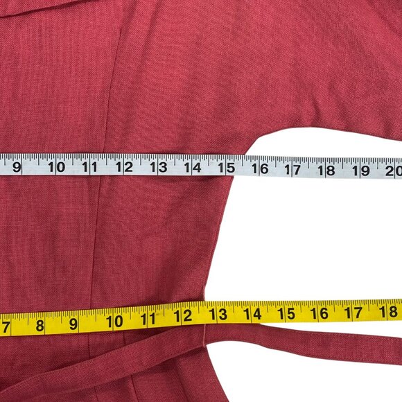 Vintage 50s Presige Junior of New York Womens Dress | Pink | Pockets Belted - Picture 12 of 14